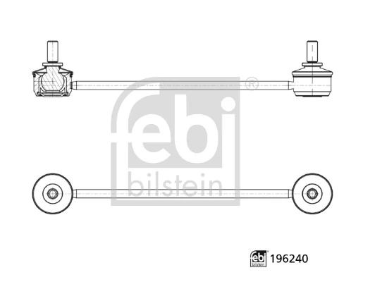 Link/Coupling Rod, stabiliser bar